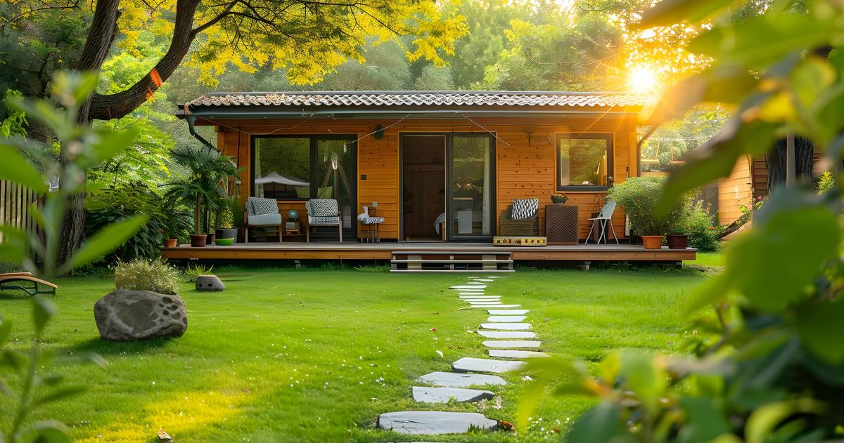 Mantelzorgwoning; extra huis op het erf van een huis